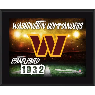 Lids Taylor Heinicke Washington Commanders Fanatics Authentic Framed 10.5  x 13 Sublimated Player Plaque