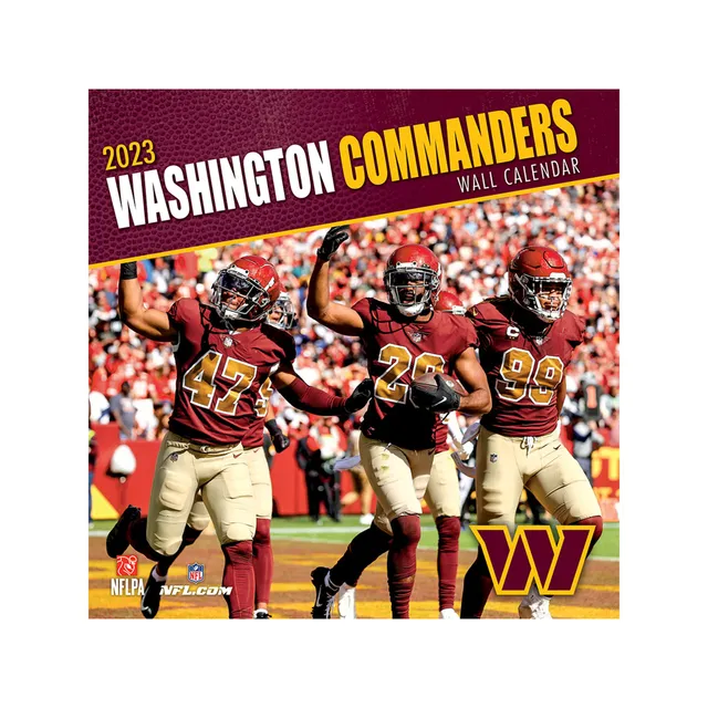 Lids Washington Commanders 2023 16-Month Mini Wall Calendar