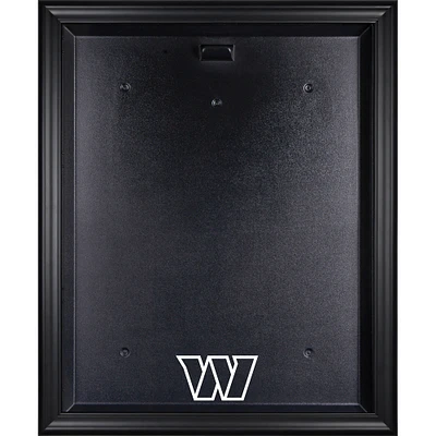 Vitrine de présentation du maillot avec logo encadré noir des Washington Commanders