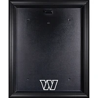 Vitrine de présentation du maillot avec logo encadré noir des Washington Commanders