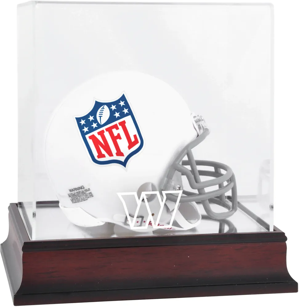 Fanatics Authentic NFL Shield Golden Classic Mini Helmet Display Case