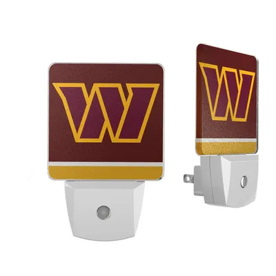 Washington Commanders Stripe Design Nightlight 2-Pack