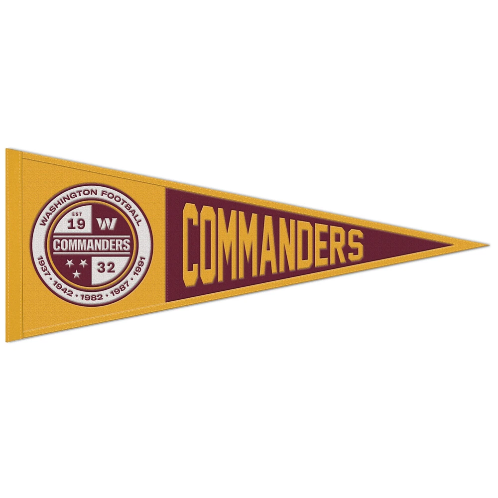 WinCraft Washington Commanders 13'' x 32'' Retro - Pennant