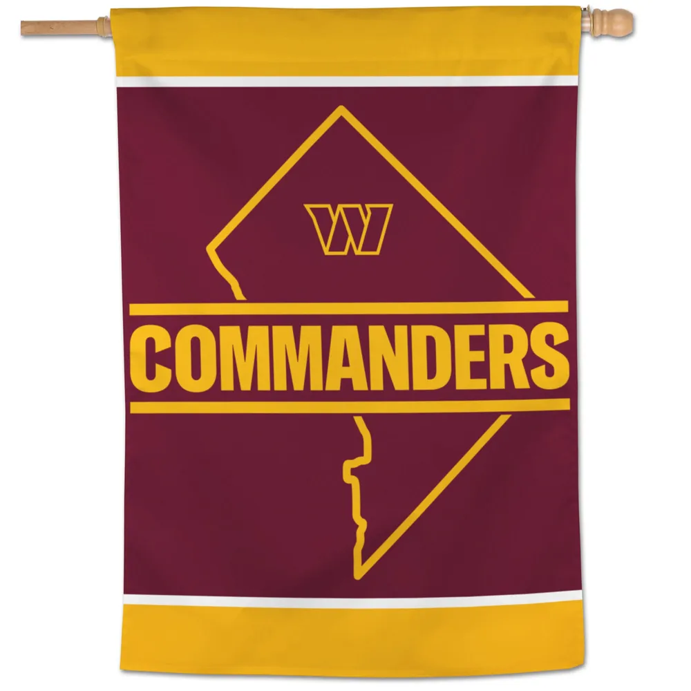 WinCraft Washington Commanders 28" x 40" simple face - bannière verticale