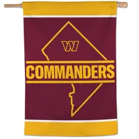 WinCraft Washington Commanders 28" x 40" simple face - bannière verticale