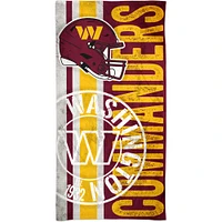 Serviette de plage rétro Spectra WinCraft Washington Commanders 30 po x 60 po
