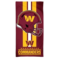 WinCraft Washington Commanders 30" x 60" Spectra Beach Towel