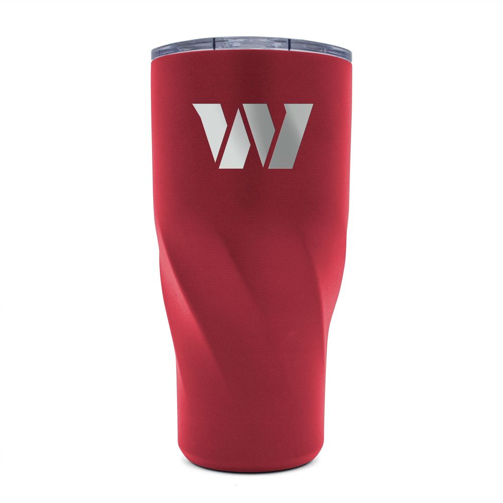 WinCraft Washington Commanders 30oz. Morgan Stainless Steel Tumbler