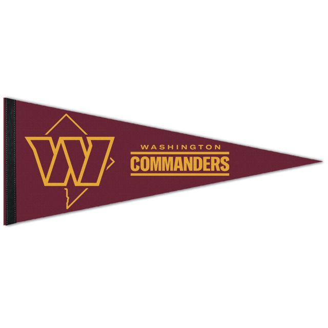 WinCraft Washington Commanders Established 12'' x 30'' Premium - Fanion