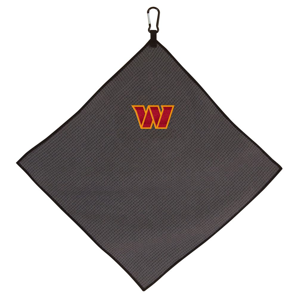 WinCraft Washington Commanders Microfiber Waffle Logo - Golf Towel