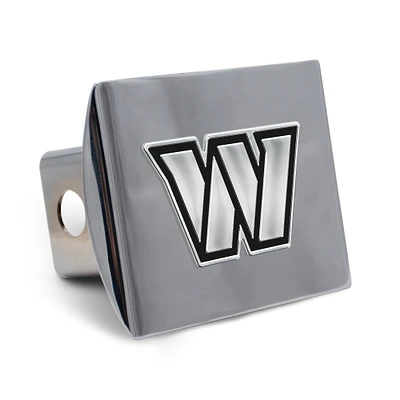 WinCraft Washington Commanders Premium Metal Chrome Hitch Cover