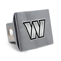 WinCraft Washington Commanders Premium Metal Chrome Hitch Cover