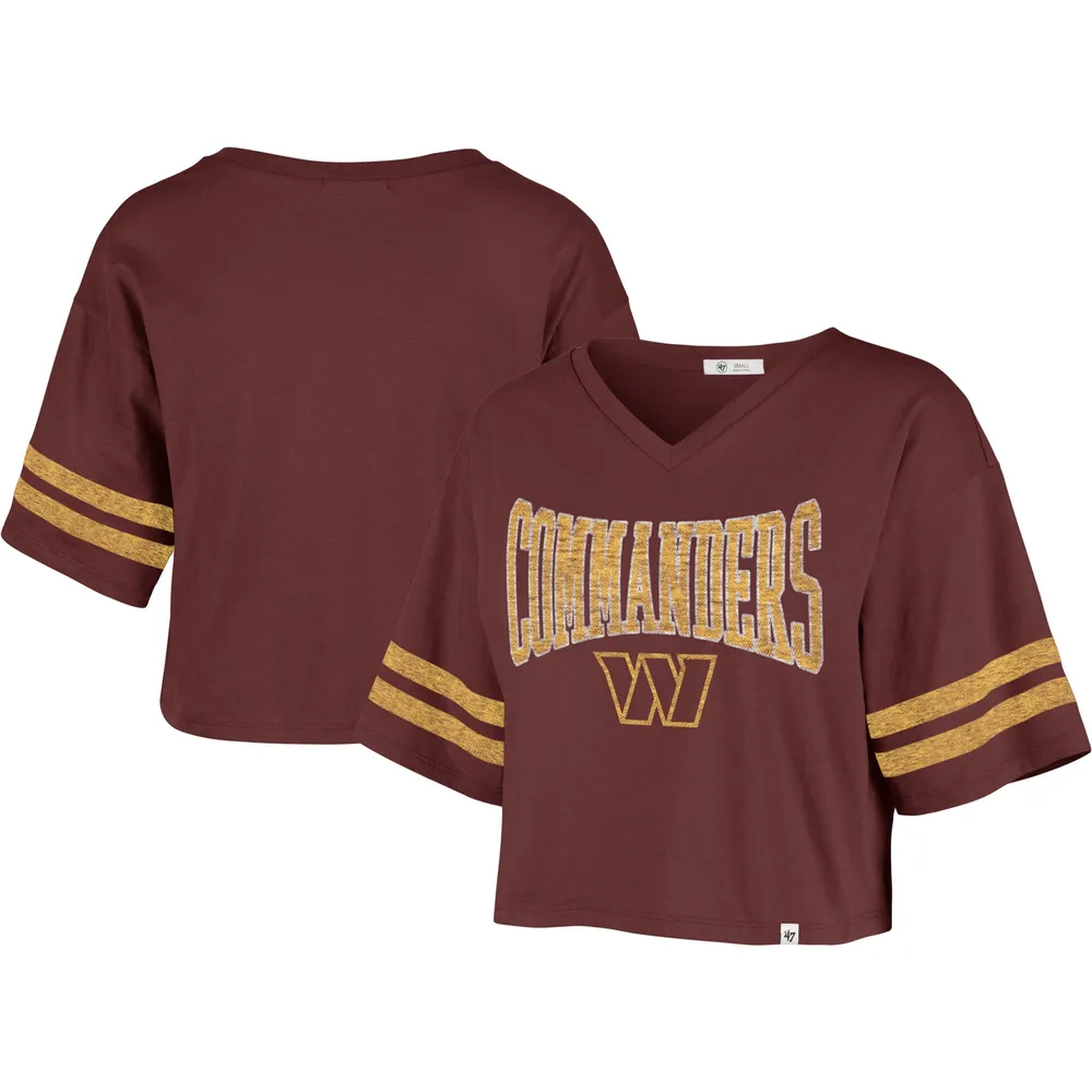 washington commanders crop top