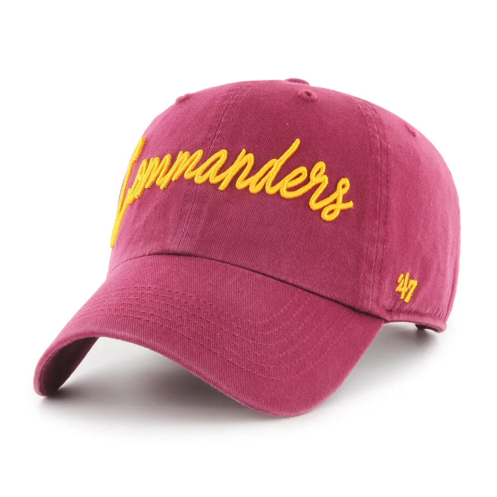 New Era Men's Burgundy Washington Commanders Collegiate Trucker