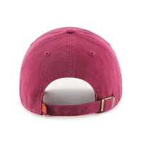 Casquette réglable '47 Washington Commanders Vocal Clean Up pour femme, bordeaux