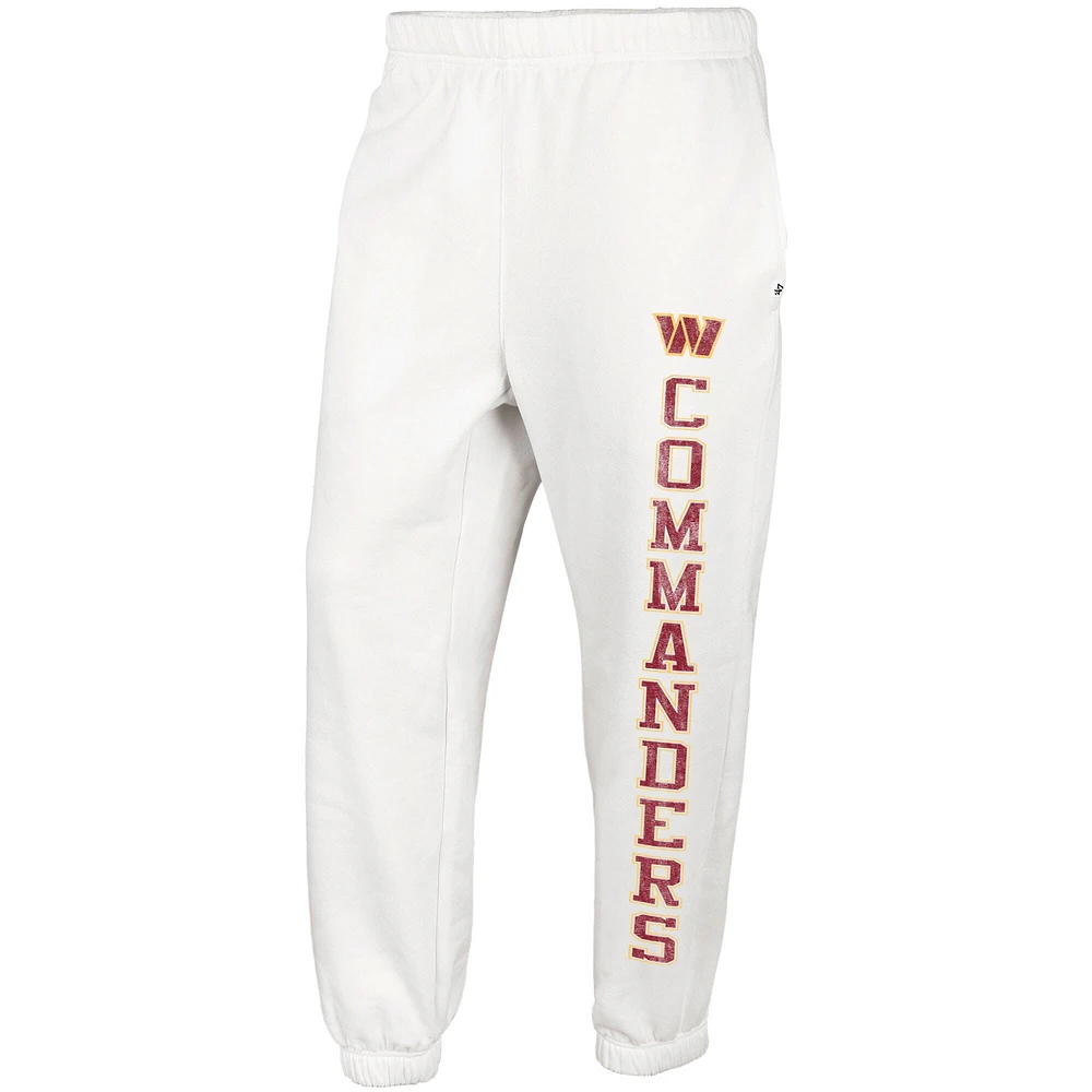 Women's '47 White Washington Commanders Harper Jogger Pants