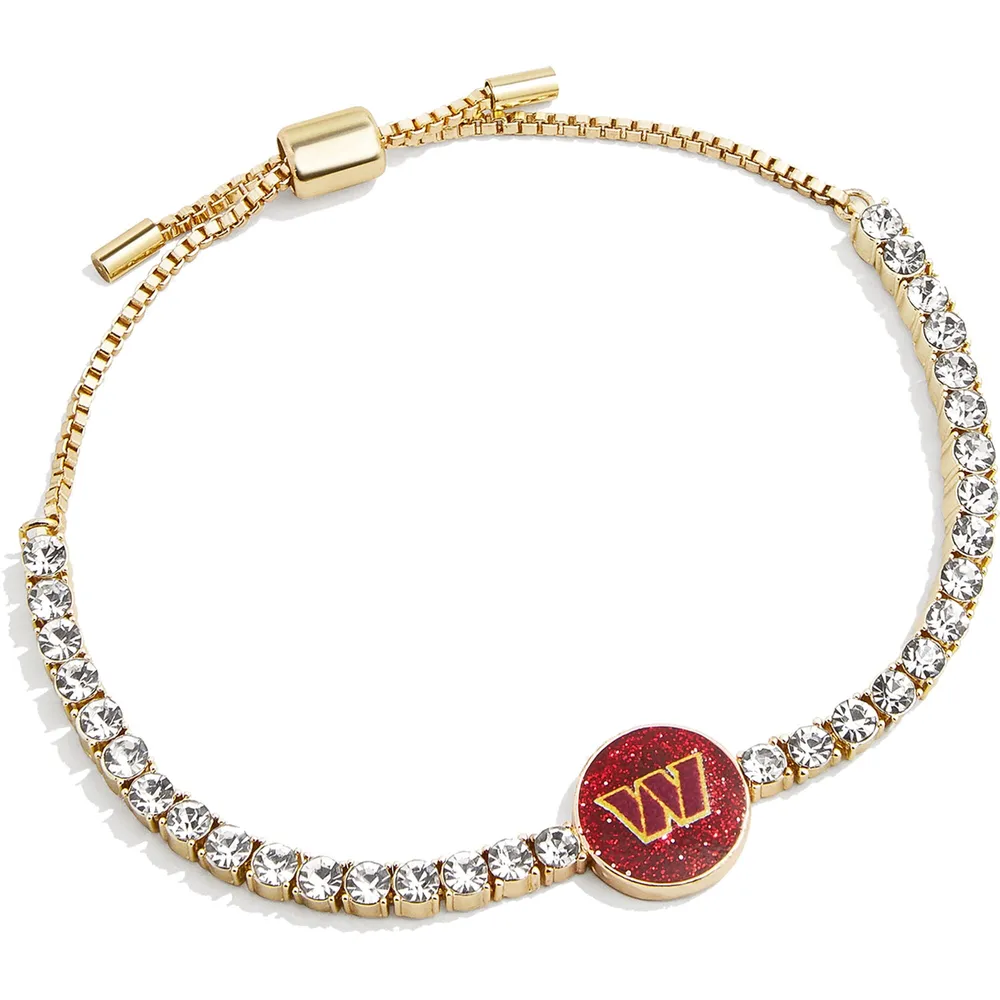 Lids Washington Commanders BaubleBar Women's Pull-Tie Tennis Bracelet -  Gold