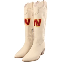 Bottes de cowboy Cuce crème Washington Commanders pour femmes