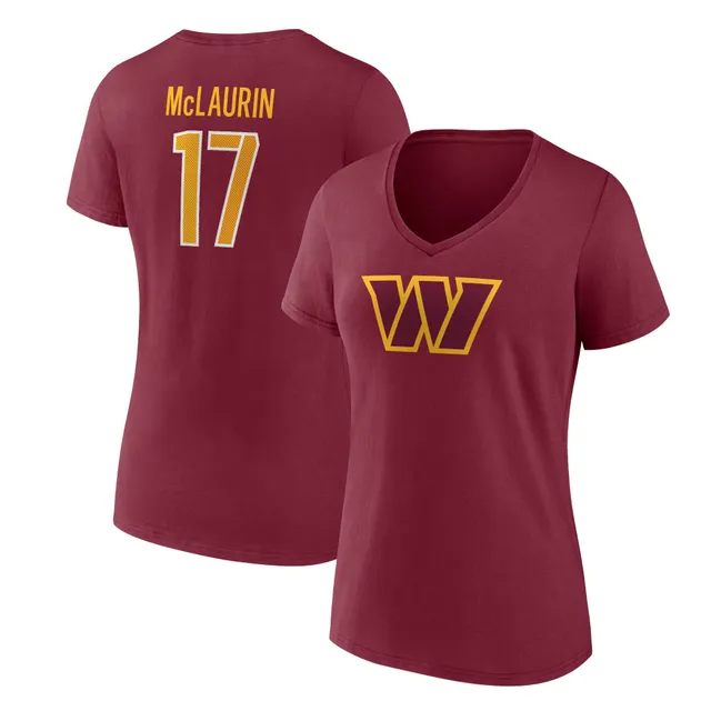 Lids Terry McLaurin Washington Football Team Fanatics Branded Women's  Player Name & Number Tri-Blend Raglan 3/4-Sleeve T-Shirt - Burgundy