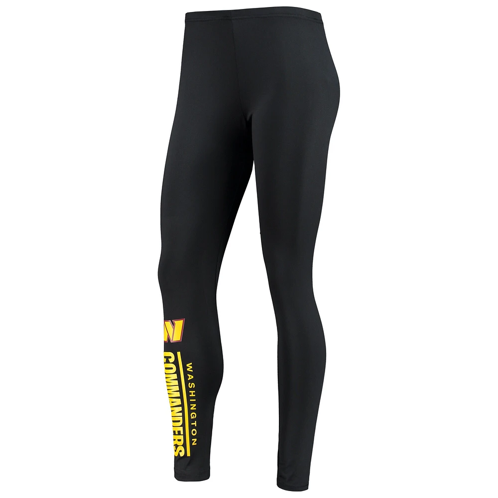 MSX by Michael Strahan Noir Washington Commanders Lyla Legging pour femme