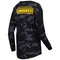 Washington Commanders New Era Women's Camo Long Sleeve T