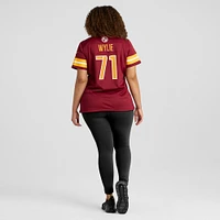 Maillot de joueur jeu des commandants Washington Andrew Wylie Nike pour femme, bourgogne