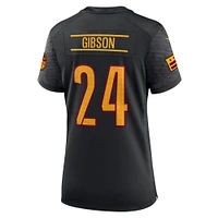 Maillot de joueur jeu alternatif Nike Antonio Gibson pour femmes, noir, Washington Commanders