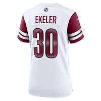 Maillot de match Nike Austin Ekeler Washington Commanders pour femme, blanc