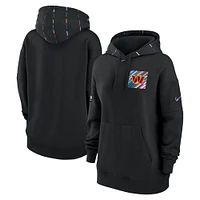 Sweat à capuche Nike noir Washington Commanders 2023 NFL Crucial Catch Club pour femme