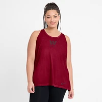 Women's Nike Burgundy Washington Commanders Glory Crisscross Performance Tank Top