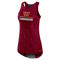 Women's Nike Burgundy Washington Commanders High Neck Performance Tank Top