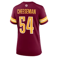 Women's Nike Camaron Cheeseman  Burgundy Washington Commanders Game Jersey