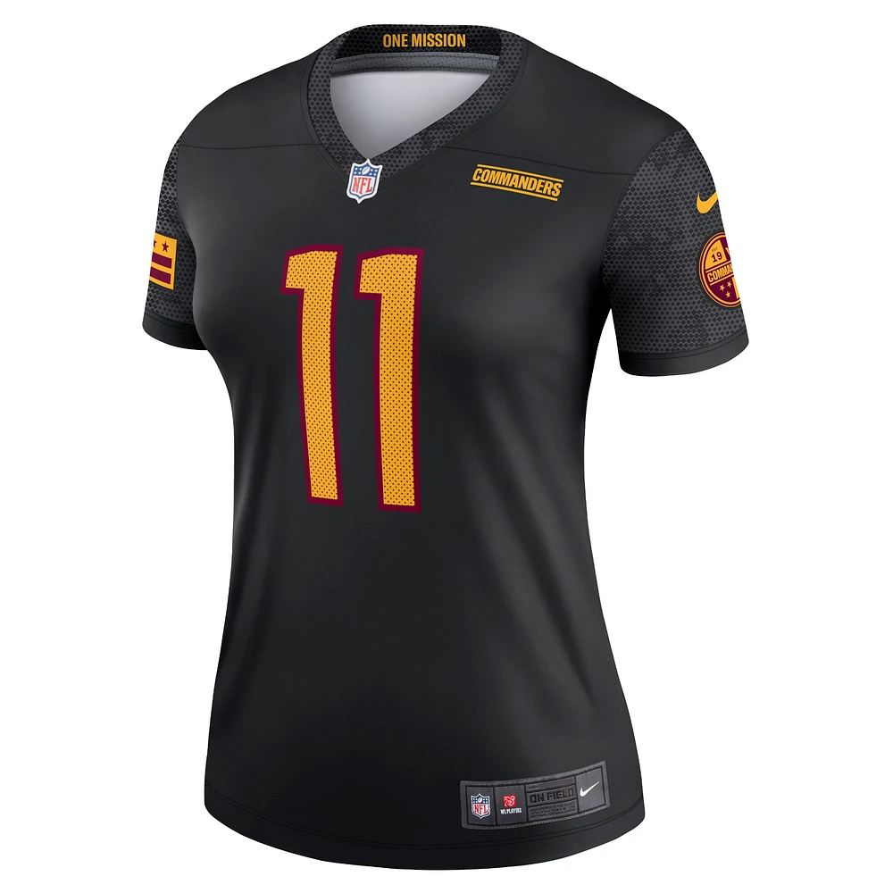 Haut Nike Carson Wentz noir Washington Commanders Alternate Legend Player Performance pour femme