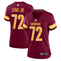 Maillot pour femme Nike Charles Leno Jr. Bordeaux Washington Commanders Home Game Player