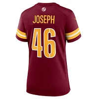 Women's Nike Greg Joseph  Burgundy Washington Commanders Team Game Jersey