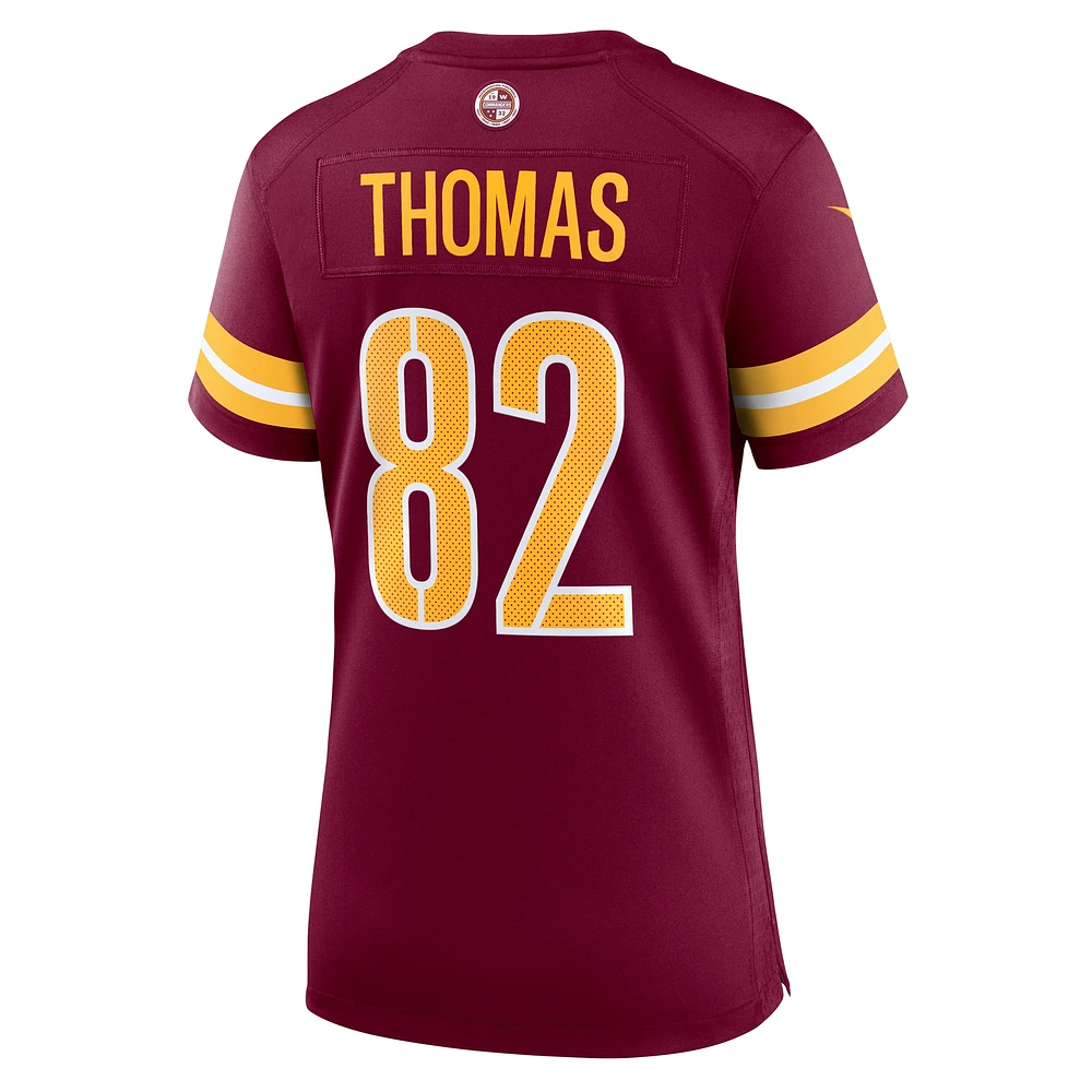 Women's Nike Logan Thomas  Burgundy Washington Commanders Game Jersey