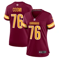 Women's Nike Sam Cosmi  Burgundy Washington Commanders Game Jersey