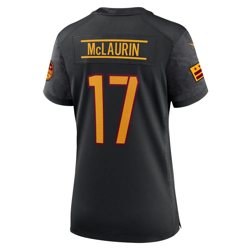 Maillot de joueur jeu alternatif Nike Terry McLaurin pour femme, noir, Washington Commanders