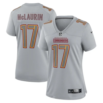 Women's Nike Terry McLaurin Gray Washington Commanders Atmosphere Fashion Game Jersey