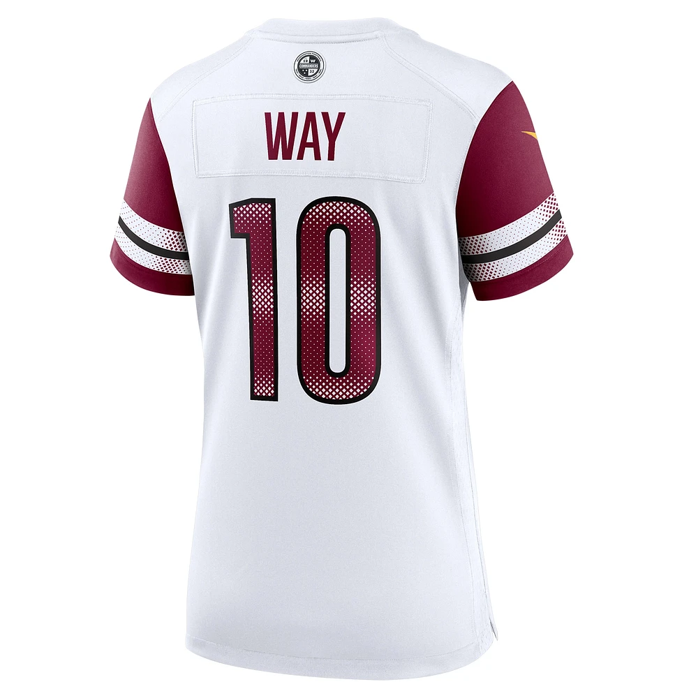 Women's Nike Tress Way  White Washington Commanders Game Jersey