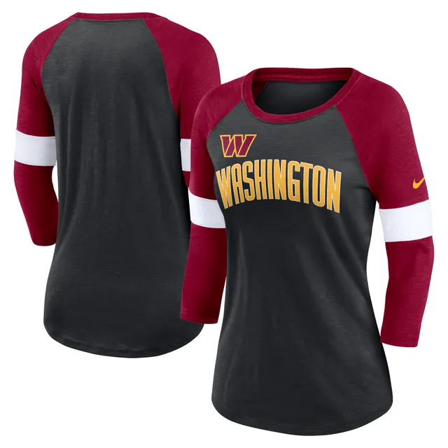 Nike Women's Burgundy Washington Football Team Logo Essential T-shirt