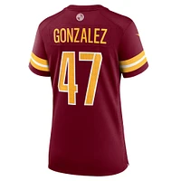 Women's Nike Zane Gonzalez Washington Commanders Game Jersey