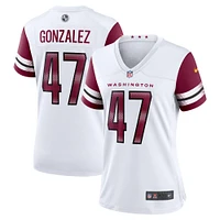 Women's Nike Zane Gonzalez  White Washington Commanders Game Jersey
