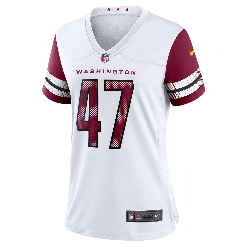 Women's Nike Zane Gonzalez  White Washington Commanders Game Jersey