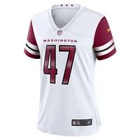 Women's Nike Zane Gonzalez  White Washington Commanders Game Jersey