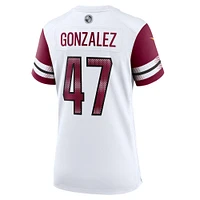 Women's Nike Zane Gonzalez  White Washington Commanders Game Jersey