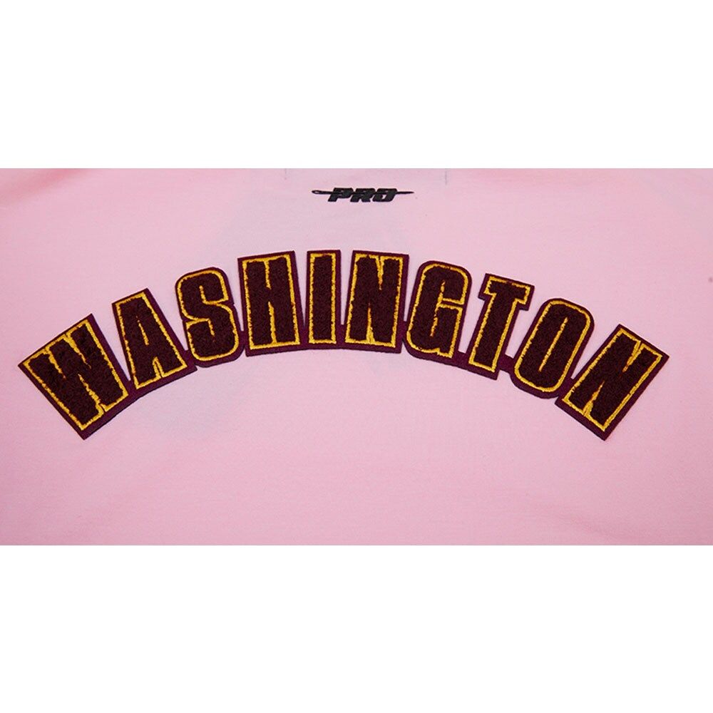 Women's Pro Standard Pink Washington Commanders Cropped Boxy T-Shirt