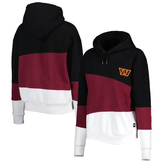 Men's Washington Commanders Nike Black Color Block Fleece Performance  Pullover Hoodie