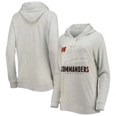 Washington Commanders Touch Women's Pre-Game Raglan Pullover Hoodie - Oatmeal