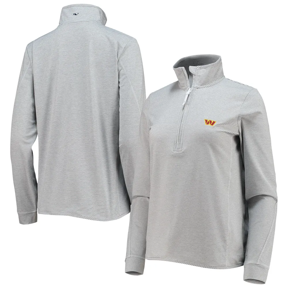 Lids Cleveland Browns Vineyard Vines Women's Shep Shirt Quarter-Zip  Sweatshirt - Heather Gray